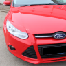 Накладки на фары (реснички) узкие var №2 для Ford Focus 3 (2012-2014) купить недорого с доставкой в Волоколамск