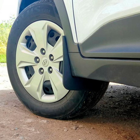 Брызговики ПЕРЕДНИЕ увеличенные (2 шт) HYUNDAI Creta 2016-2021 купить недорого с доставкой в Волоколамск