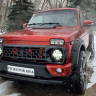 Решетка радиатора "TITAN" для B@3 2121, 21213, 21214, 2131 "L@DA 4x4" (без защитной сетки) RAPTOR купить недорого с доставкой в Волоколамск