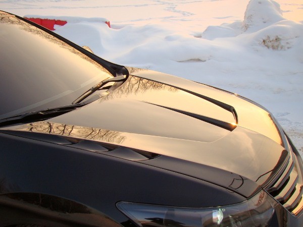 Капот пластиковый "Agressive Sport" var №2 для Honda Accord VIII (2008-2013) купить недорого с доставкой в Волоколамск
