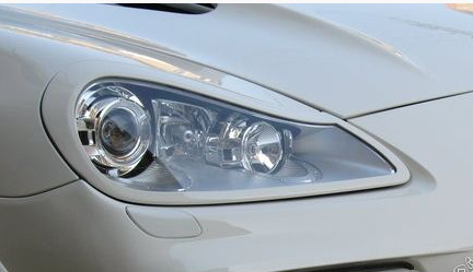 Накладки на фары (реснички) для Porsche Cayenne 957 (2002-2009) купить недорого с доставкой в Волоколамск