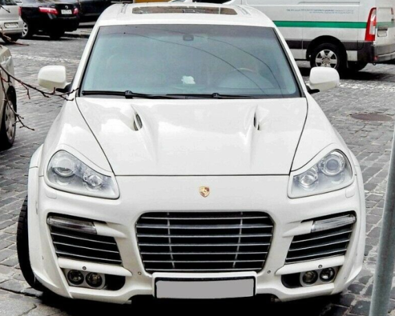 Накладки на фары (реснички) для Porsche Cayenne 957 (2002-2009) купить недорого с доставкой в Волоколамск