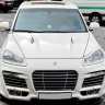 Накладки на фары (реснички) для Porsche Cayenne 957 (2002-2009) купить недорого с доставкой в Волоколамск