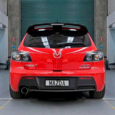 Спойлер "Трех ногий, Mazda Speed" (под стоп) для Mazda 3, хэтчбэк (2003-2009) купить недорого с доставкой в Волоколамск