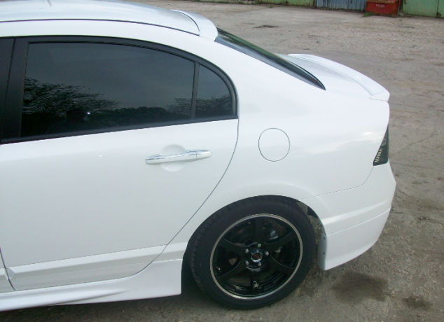 Лип спойлер для Honda Civic 4D (2006-2012) купить недорого с доставкой в Волоколамск