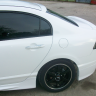 Лип спойлер для Honda Civic 4D (2006-2012) купить недорого с доставкой в Волоколамск