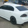 Лип спойлер для Honda Civic 4D (2006-2012) купить недорого с доставкой в Волоколамск