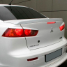 Накладки (реснички) на задние фары "4 части" Mitsubishi Lancer X (2007-2016 г.в.) купить недорого с доставкой в Волоколамск