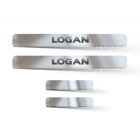 Накладки в проем дверей (4шт) (НПС) RENAULT Logan (2014-н.в.) купить недорого с доставкой в Волоколамск