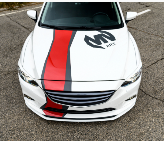 Сплиттер передний под стандартный бампер для Mazda 6 (2013-н.в.) купить недорого с доставкой в Волоколамск