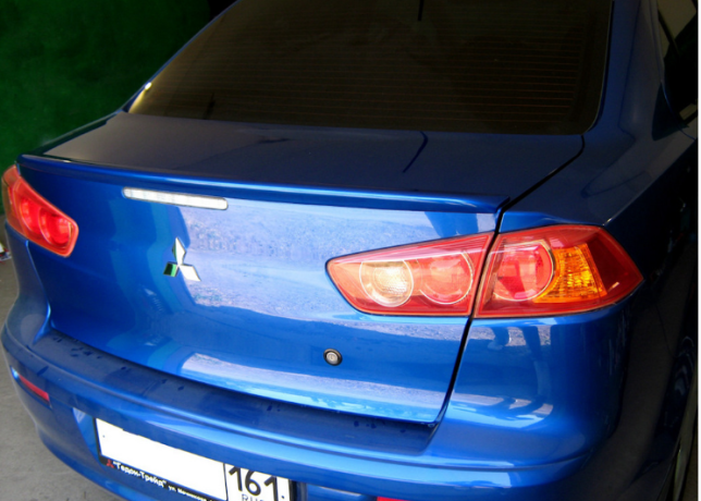 Лип-Спойлер "Элегант" для Mitsubishi Lancer X (2007-2016) купить недорого с доставкой в Волоколамск