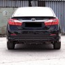 Диффузор заднего бампера var №1 (под окраску) для Toyota Camry XV50 (2012-2014) купить недорого с доставкой в Волоколамск