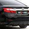 Диффузор заднего бампера var №1 (под окраску) для Toyota Camry XV50 (2012-2014) купить недорого с доставкой в Волоколамск