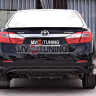 Диффузор заднего бампера var №1 (под окраску) для Toyota Camry XV50 (2012-2014) купить недорого с доставкой в Волоколамск