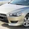 Клыки переднего бампера "Реплика" для Mitsubishi Lancer X купить недорого с доставкой в Волоколамск