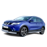 Защита переднего бампера двойная d63/51мм (НПС) Nissan Qashqai (2016-н.в.) купить недорого с доставкой в Волоколамск