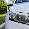 Накладки на фары (реснички) фигурные var №1 для Chevrolet Cruze (2008-2014) купить недорого с доставкой в Волоколамск