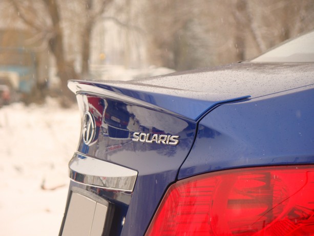 Лип-спойлер для Hyundai Solaris (2010-2016) купить недорого с доставкой в Волоколамск