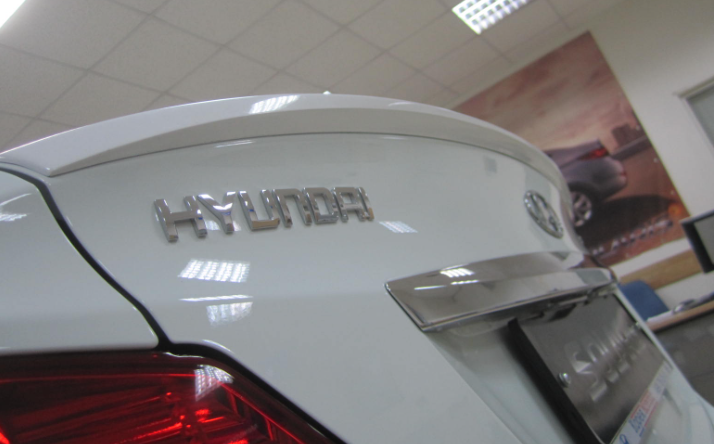 Лип-спойлер для Hyundai Solaris (2010-2016) купить недорого с доставкой в Волоколамск