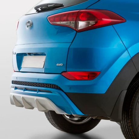 Накладка на задний бампер для Hyundai Tucson (2015-2018) купить недорого с доставкой в Волоколамск