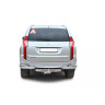 Защита заднего бампера «Уголки двойные» для Mitsubishi Pajero Sport (2017-н.в.)(Нерж. Сталь) купить недорого с доставкой в Волоколамск