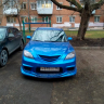 Решетка радиатора "Спорт" для Mazda 3, хэтчбэк (2003-2009) купить недорого с доставкой в Волоколамск