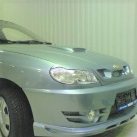 Реснички (накладки) на передние фары "Атланта" Chevrolet Lanos купить недорого с доставкой в Волоколамск