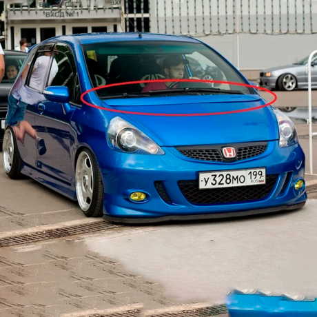 Накладка на капот "Fabolous" для Honda Fit GD купить недорого с доставкой в Волоколамск