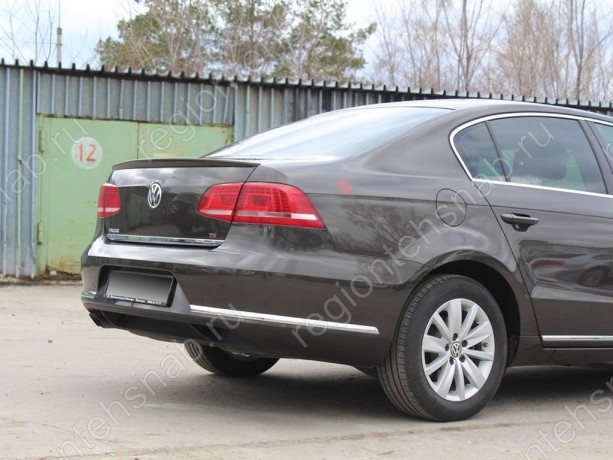 Лип-Спойлер для Volkswagen Passat B7 (2010-2015) купить недорого с доставкой в Волоколамск