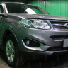 Защита радиатора "Standart" Chery Tiggo 5 (2014-2016) низ, чёрная купить недорого с доставкой в Волоколамск